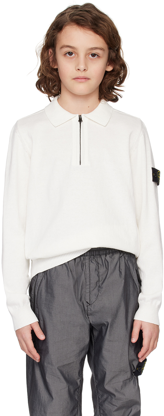 Stone Island Junior キッズ ニット & スウェット | SSENSE
