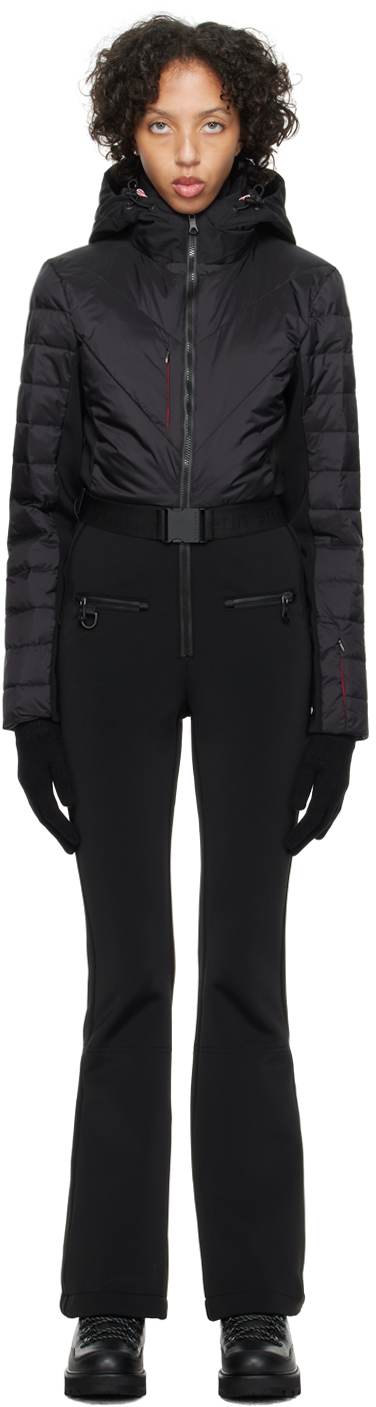 Erin Snow: Black Clio Ski Suit