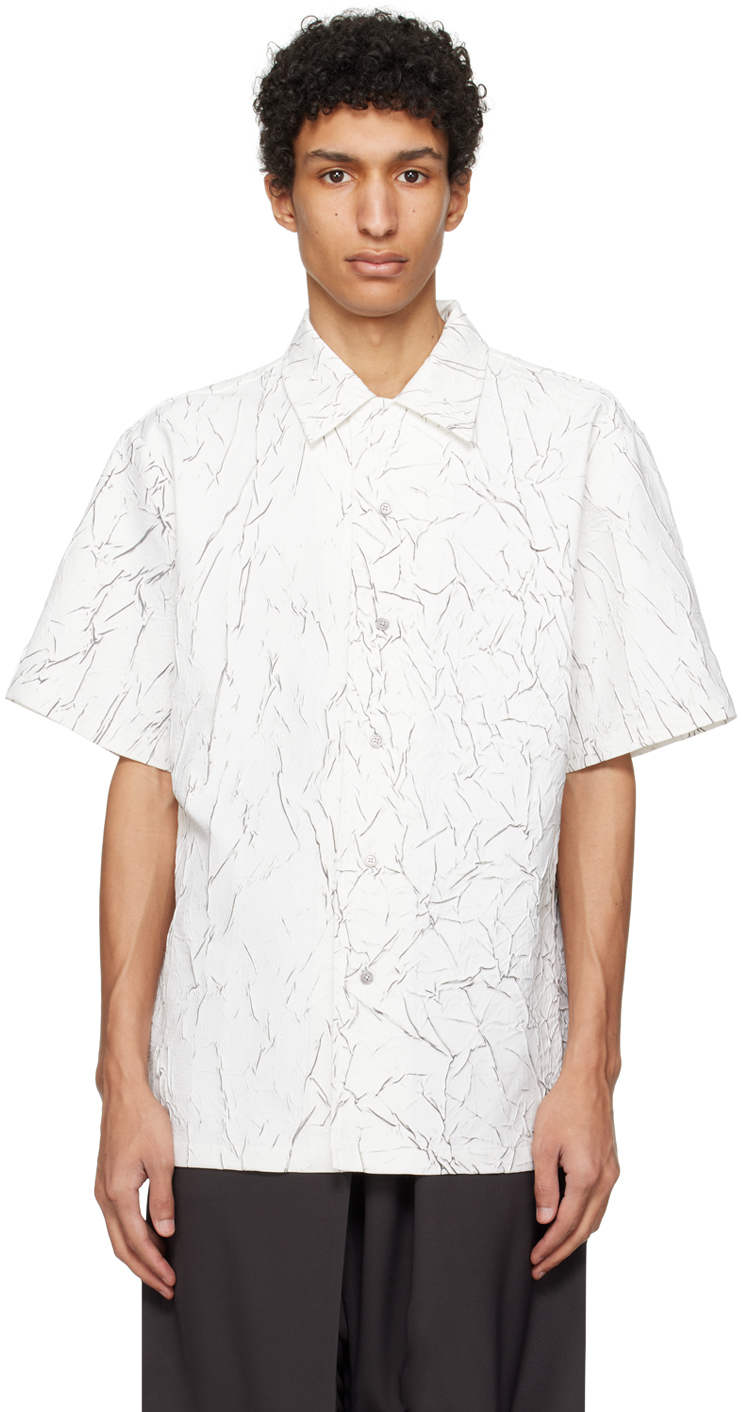 Han Kjobenhavn White Wrinkle Shirt