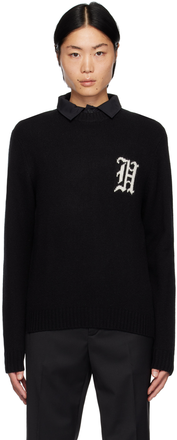 Han Kjobenhavn Black Intarsia Sweater