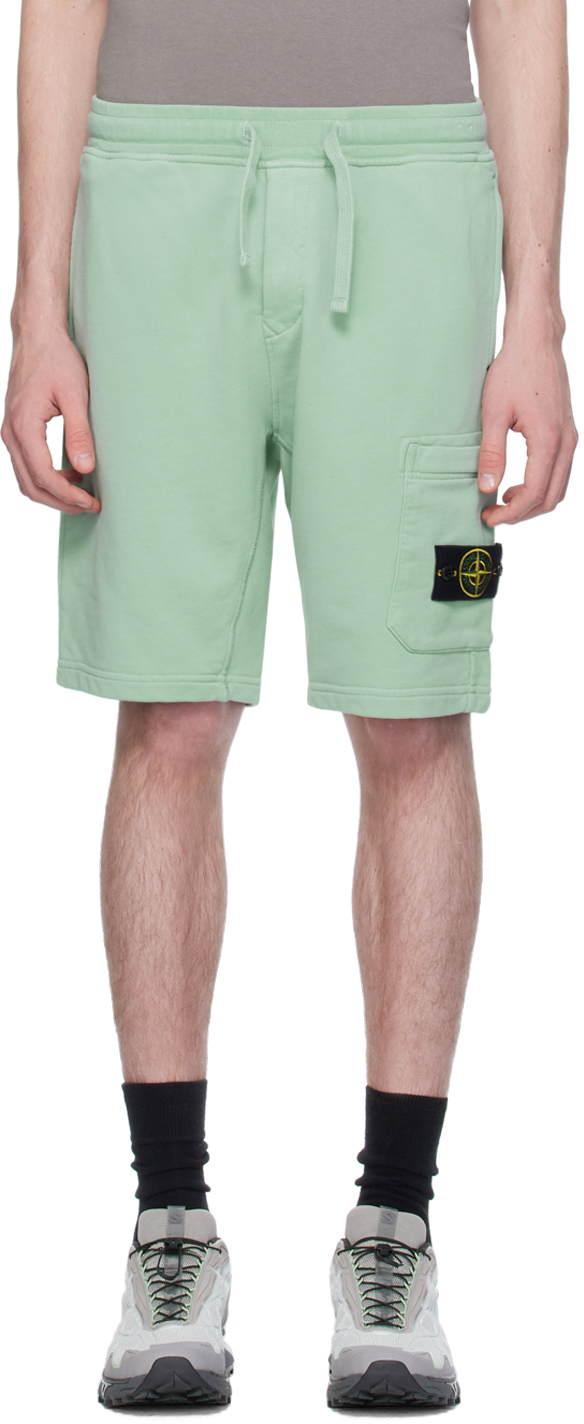 Green Patch Shorts