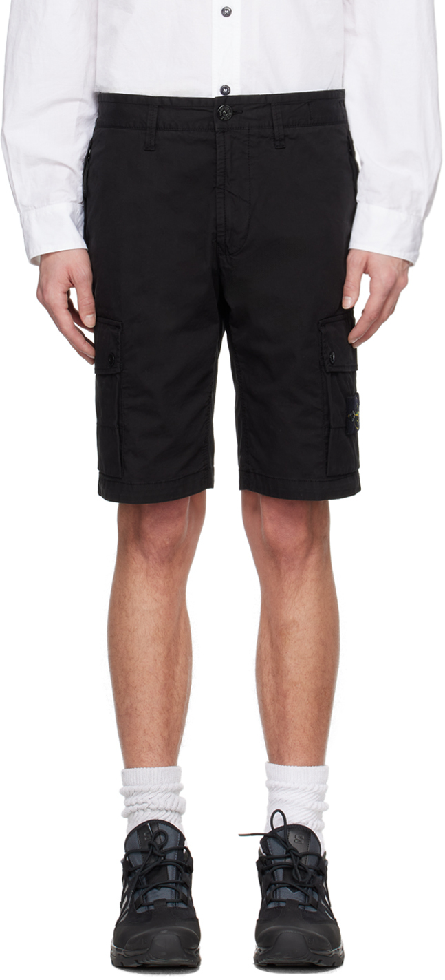 Black Patch Shorts