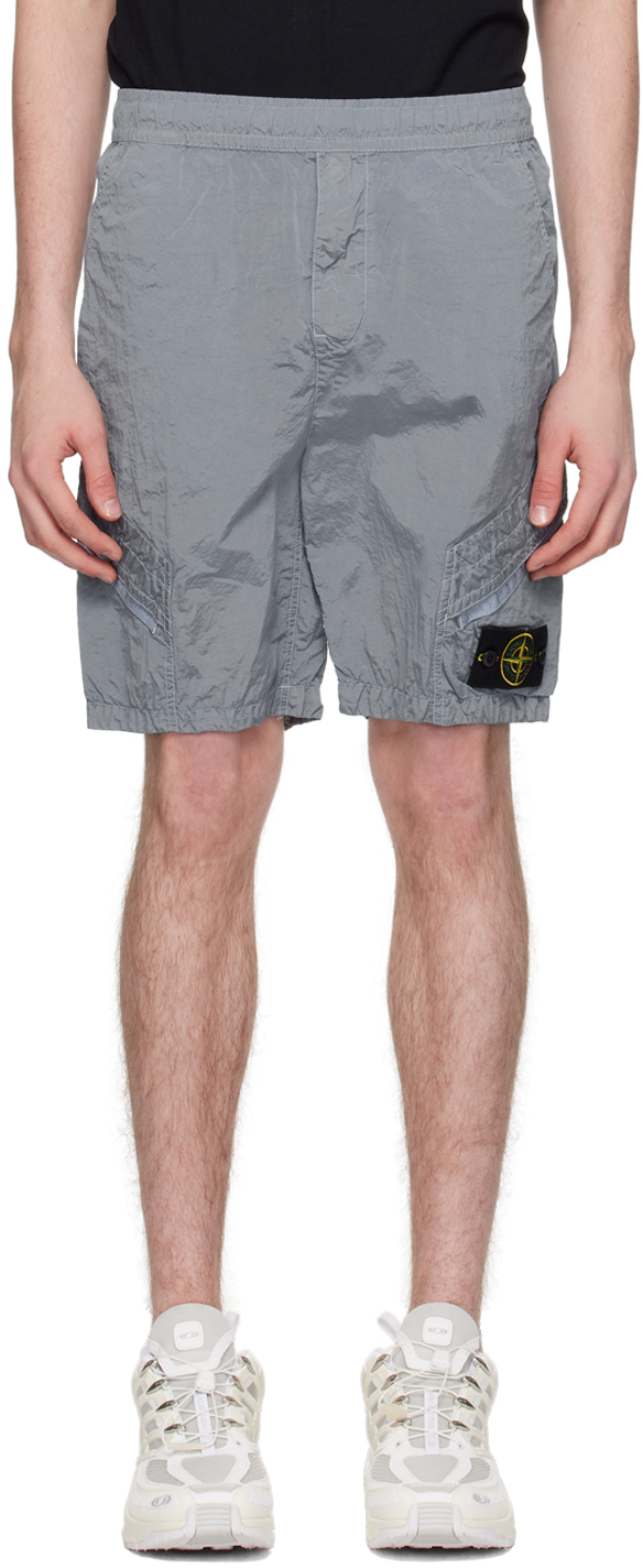 Gray Patch Shorts