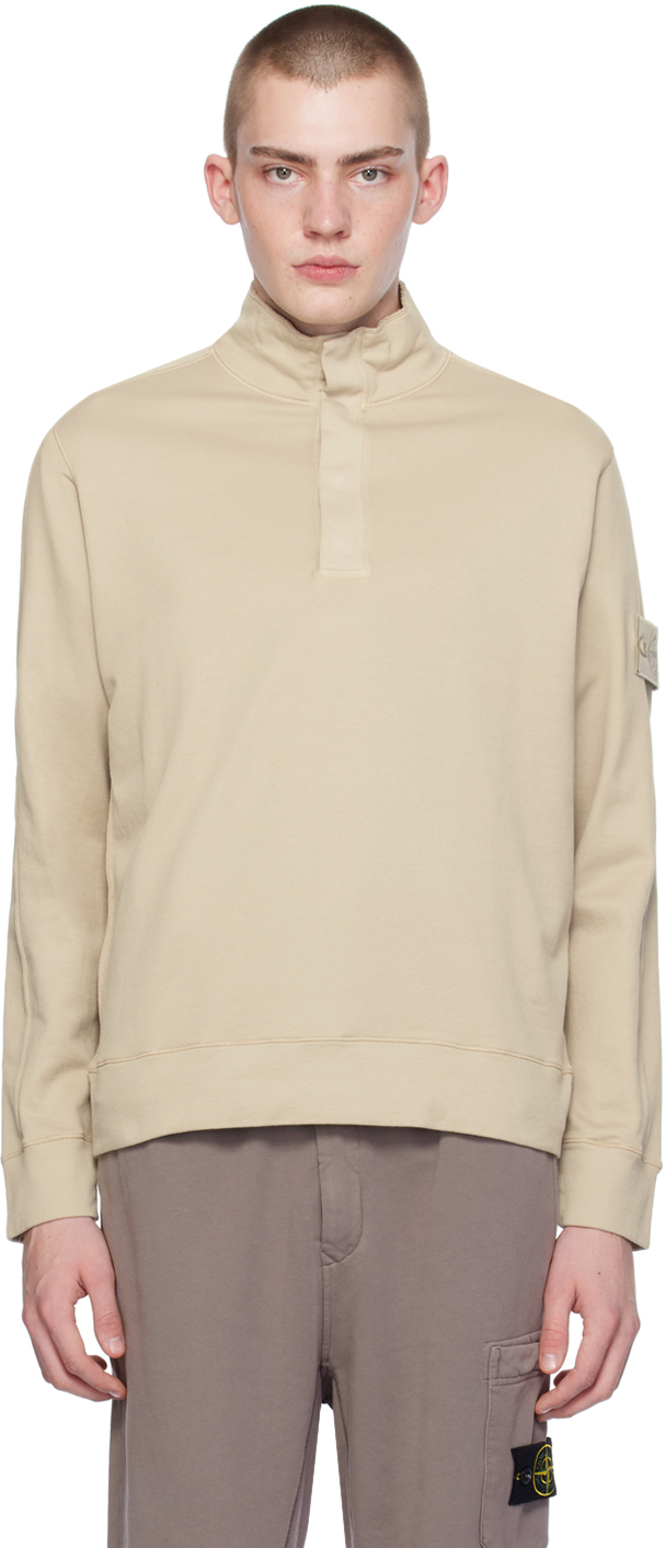 Pull Col Roulé Stone Island FW24 - Multicolore - Écusson Logo - Neuf Avec étiquettes - Italie