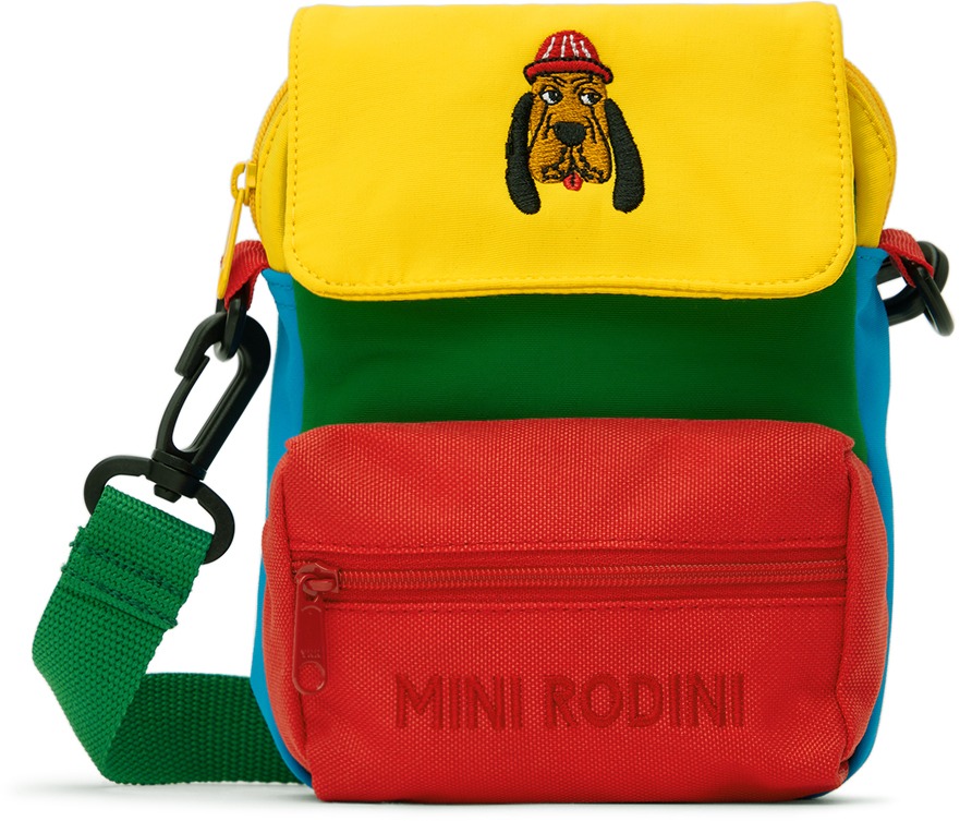 Shop Mini Rodini Kids Multicolor Bloodhound Bag