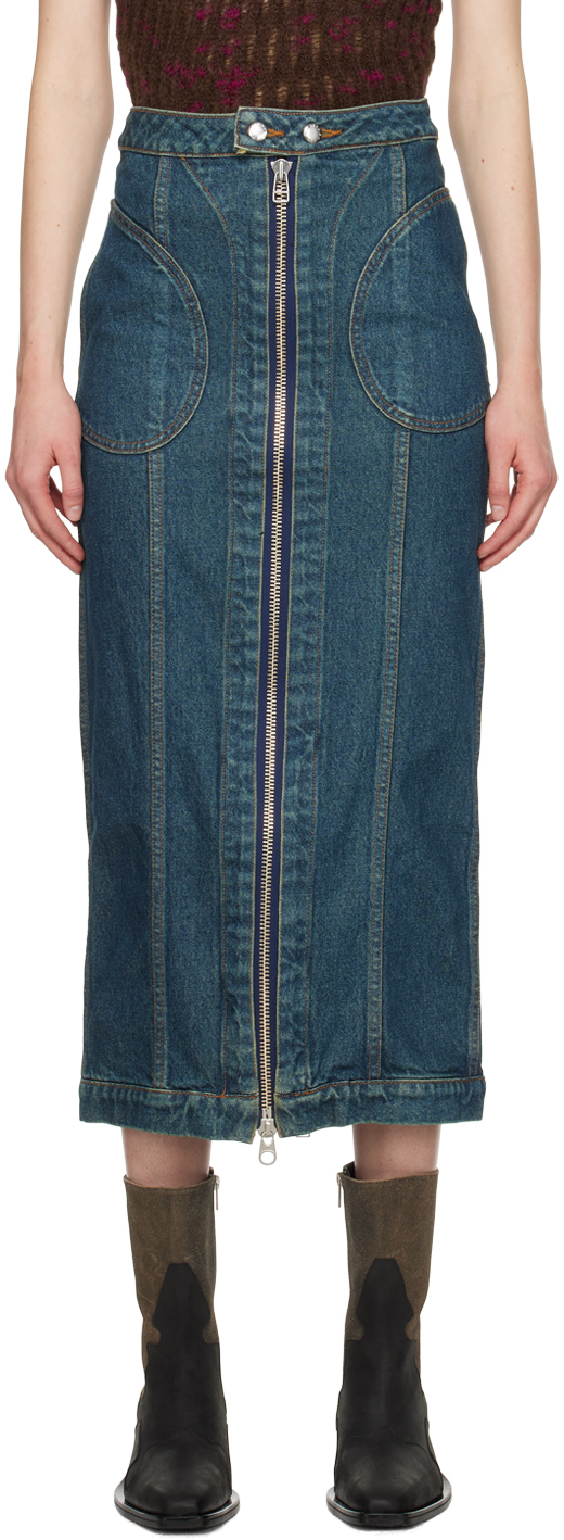 【関税込み】Eckhaus Latta ミディアムスカート Eckhaus Latta ウィメンズ ミディアムスカート | SSENSE 日本