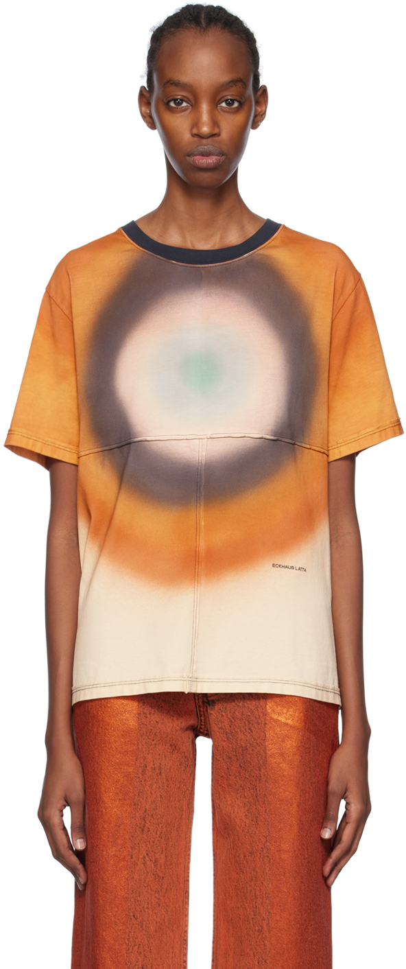 Orange Lapped T-Shirt