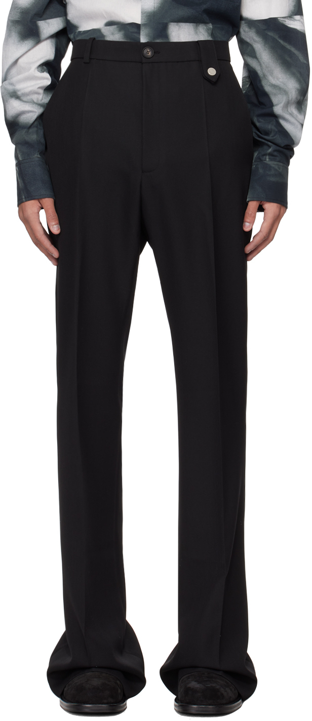 EGONlab: Black Sami Trousers | SSENSE