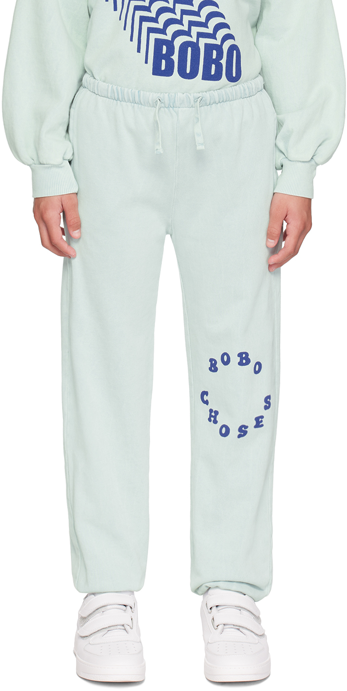 Kids Blue Circle Sweatpants