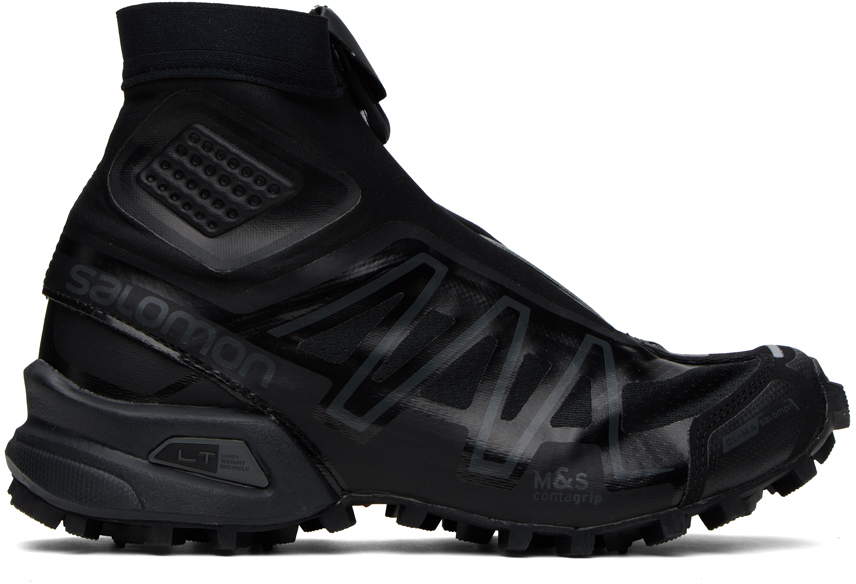 Salomon: Black Snowcross Sneakers | SSENSE