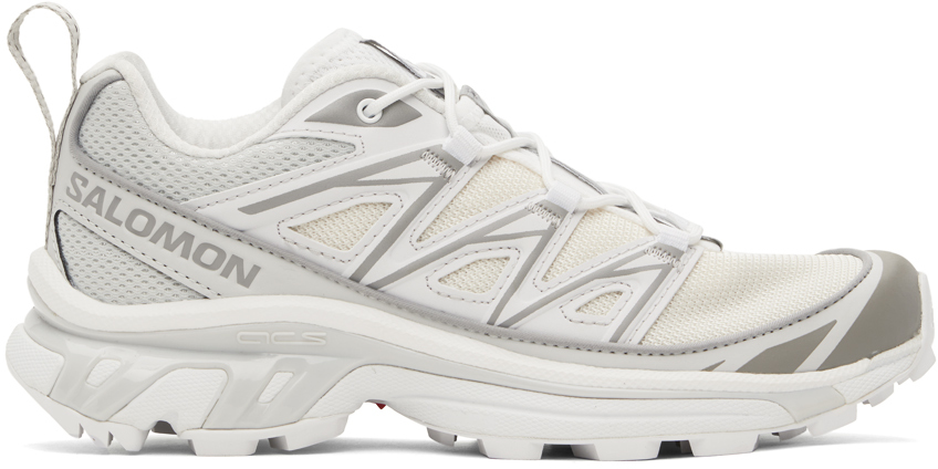 Salomon: White & Gray XT-6 Expanse Sneakers | SSENSE Canada