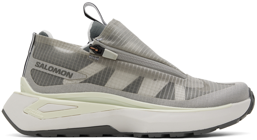 Salomon: Gray Odyssey Elmt Advanced Clear Sneakers | SSENSE