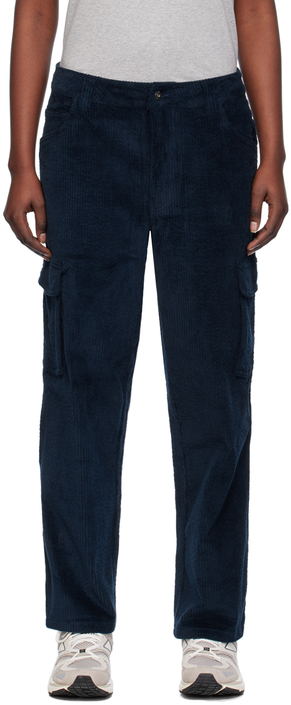 Navy Relaxed Trousers