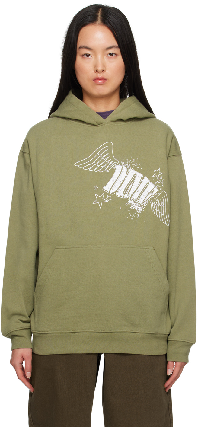 Dime shop green hoodie