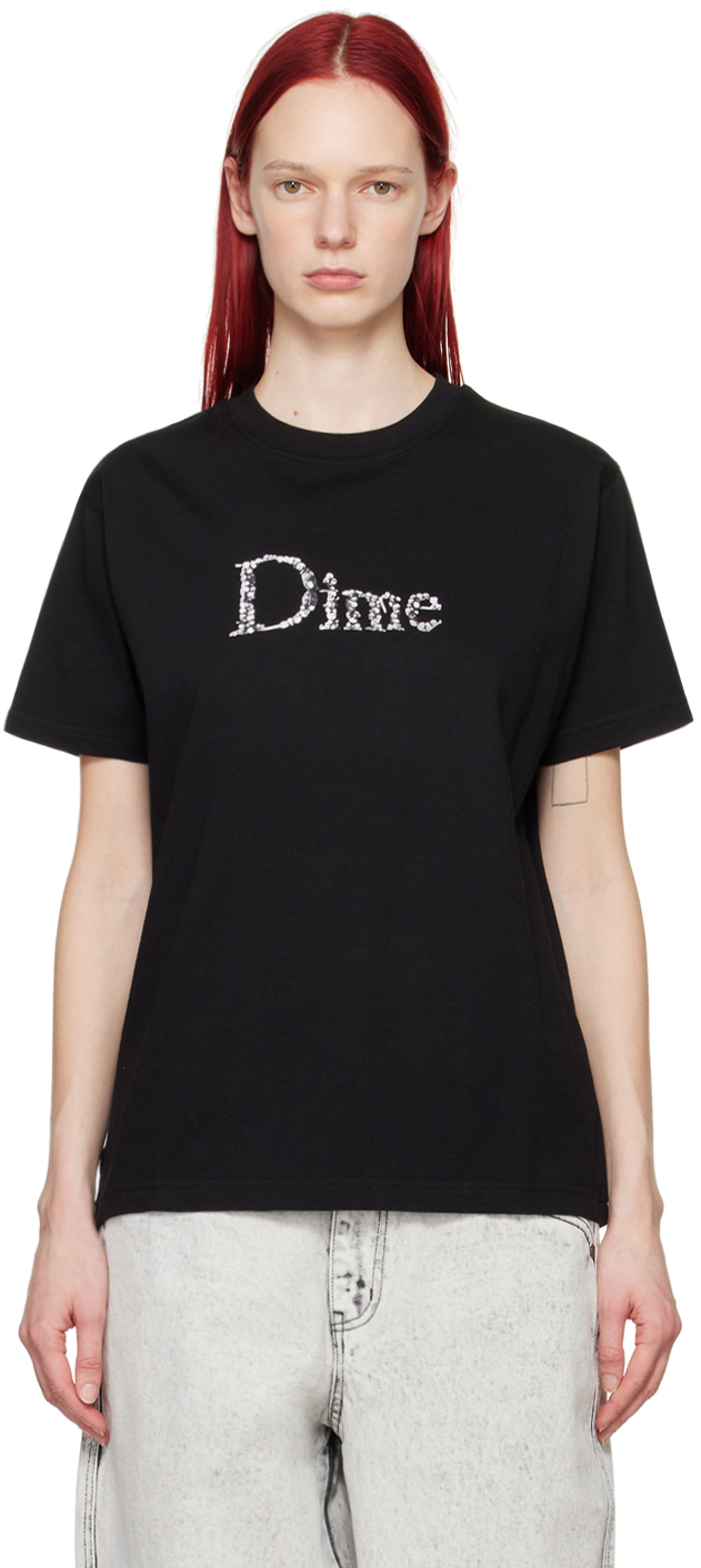 Dime Black Skull T-shirt