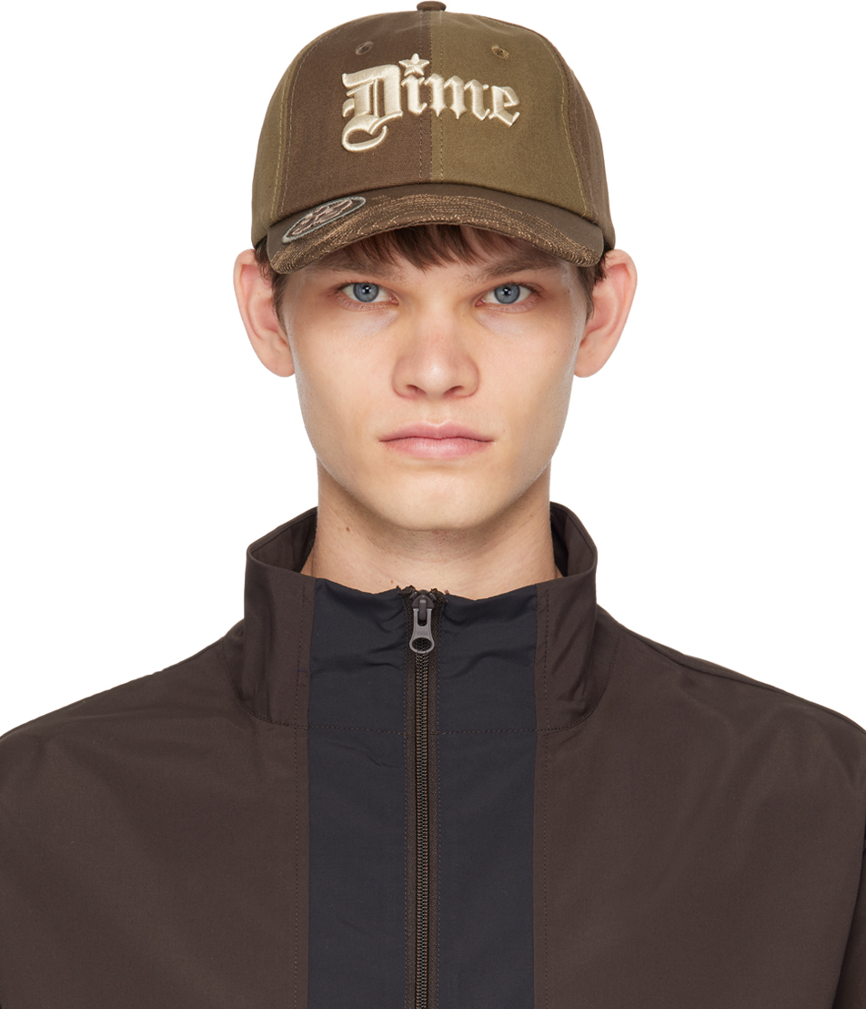 Dime Brown Exe Low Pro Cap In Coffee