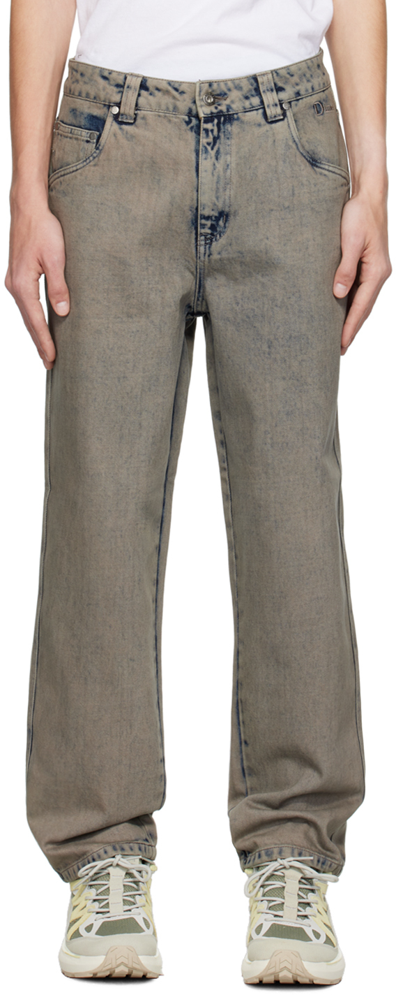 DIME GRAY RELAXED JEANS