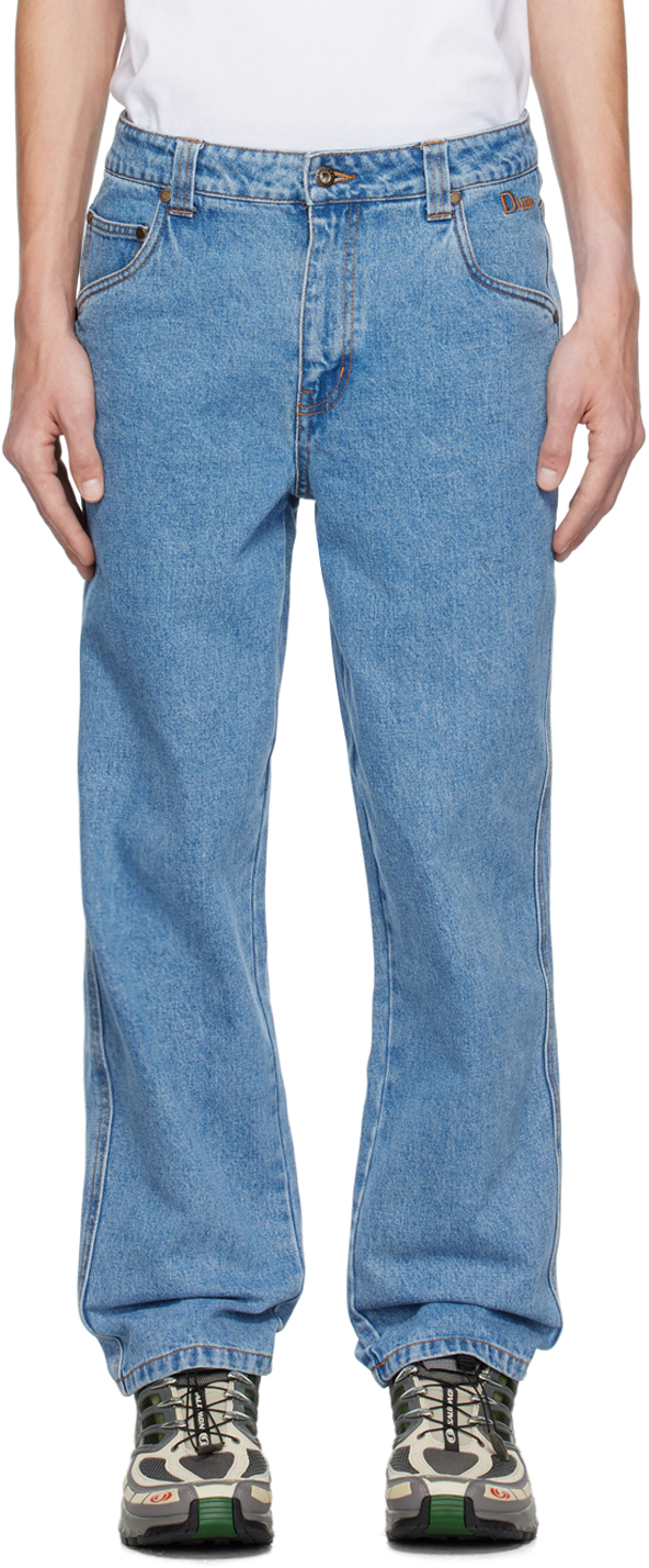 Blue Classic Jeans by Dime on Sale
