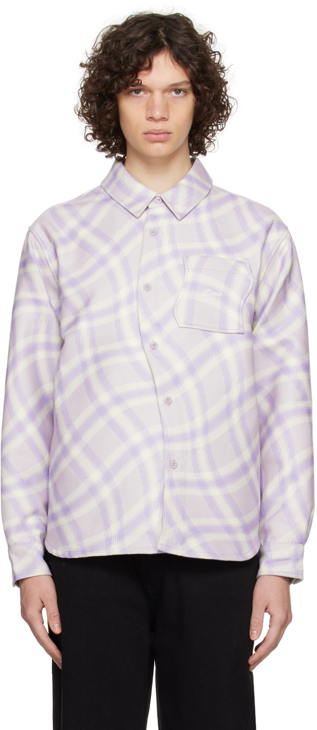 Purple Plaid Shirt