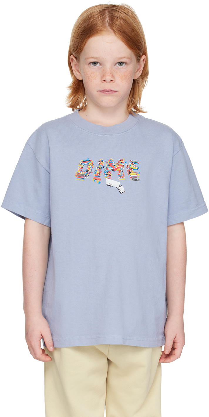 Kids Blue LFG T-Shirt by Dime | SSENSE