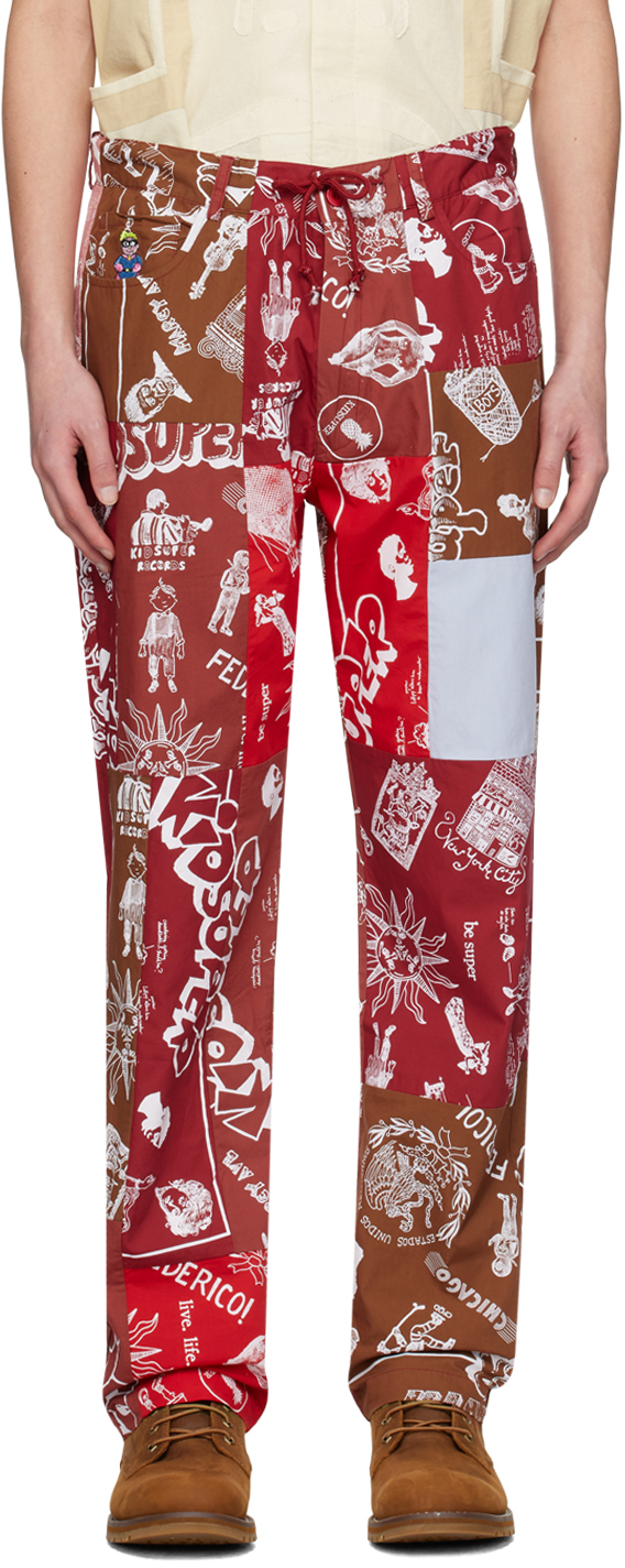Fleece Lined Patchwork Trousers – The Hippy Clothing Co.