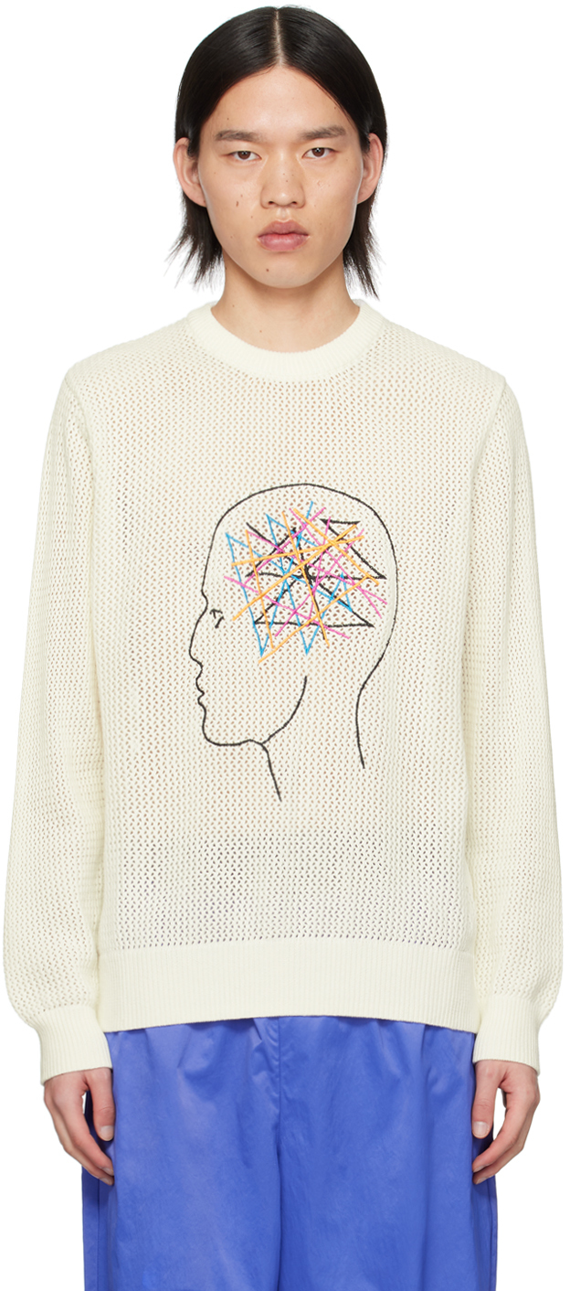 White Thoughts In My Head Sweater