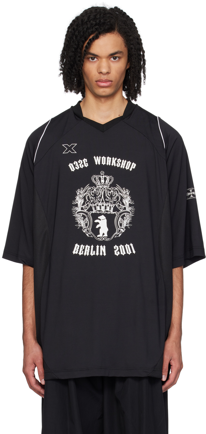 Shop 032c Black Bär T-shirt