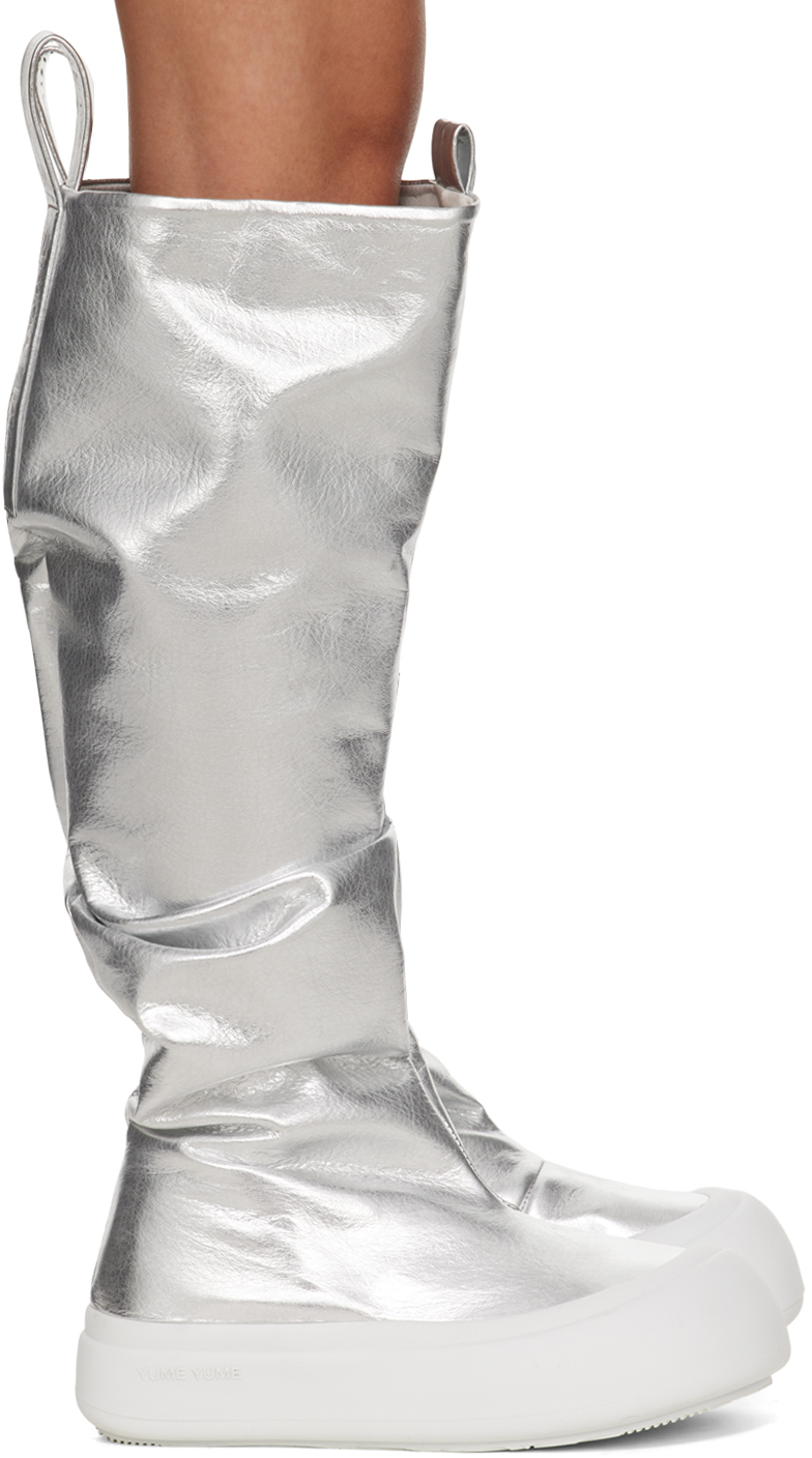 Silver Fisherman Boots