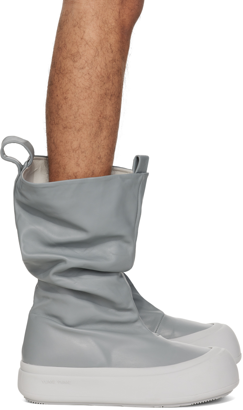 Gray Low Fisherman Boots