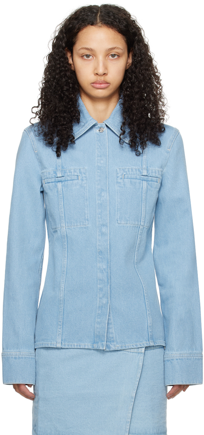 Blue Mireio Denim Jacket