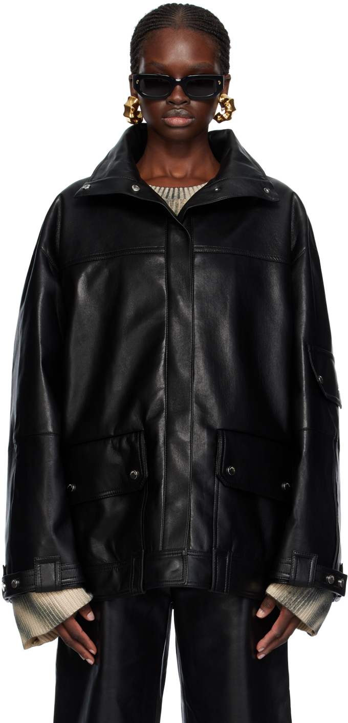 Black Silva Leather Jacket