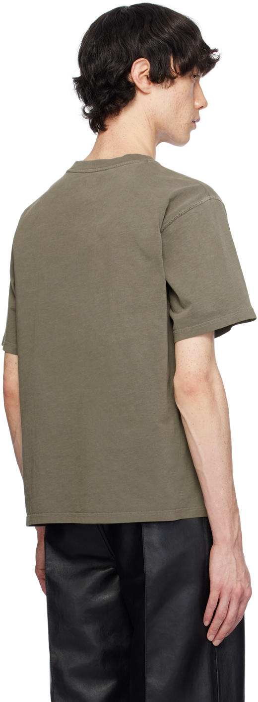 Nanushka Gray Reece T-shirt In Asphalt