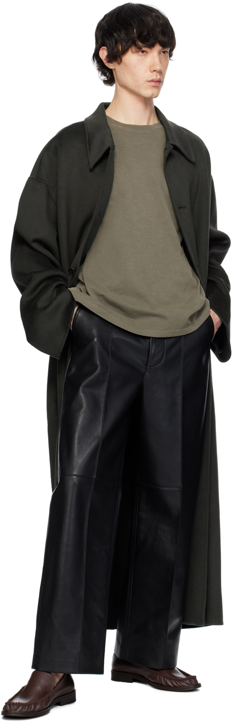 Nanushka Gray Reece T-shirt In Asphalt