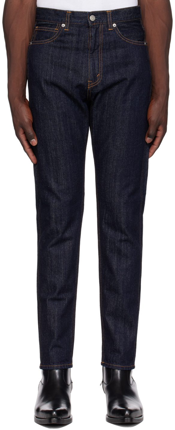 The Letters Indigo Classic Jeans In Stdp0001