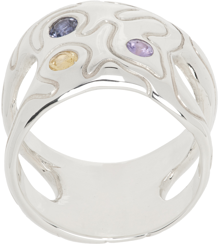 Shop Octi Silver Globe Ring