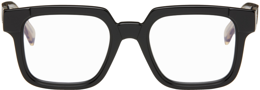Kuboraum Black S4 Glasses In Black Shine