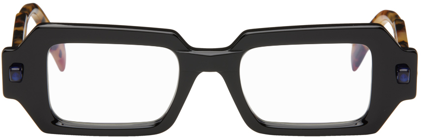 Kuboraum Black Q9 Glasses In Black Shine