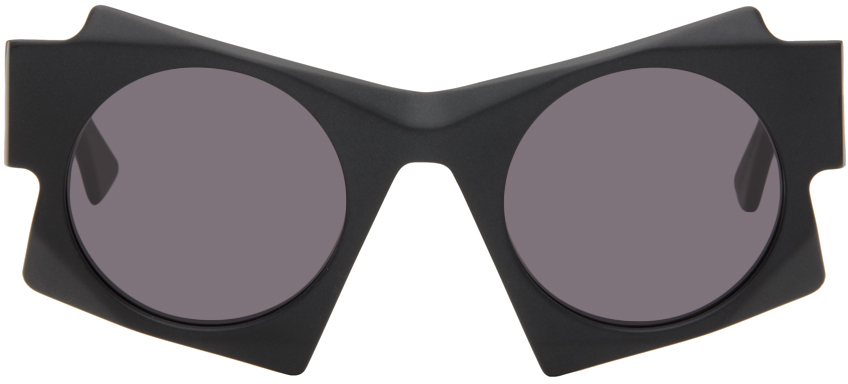 Kuboraum Black U5 Sunglasses In Black Matt