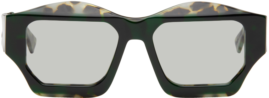 Kuboraum Tortoiseshell F4 Sunglasses In Wood