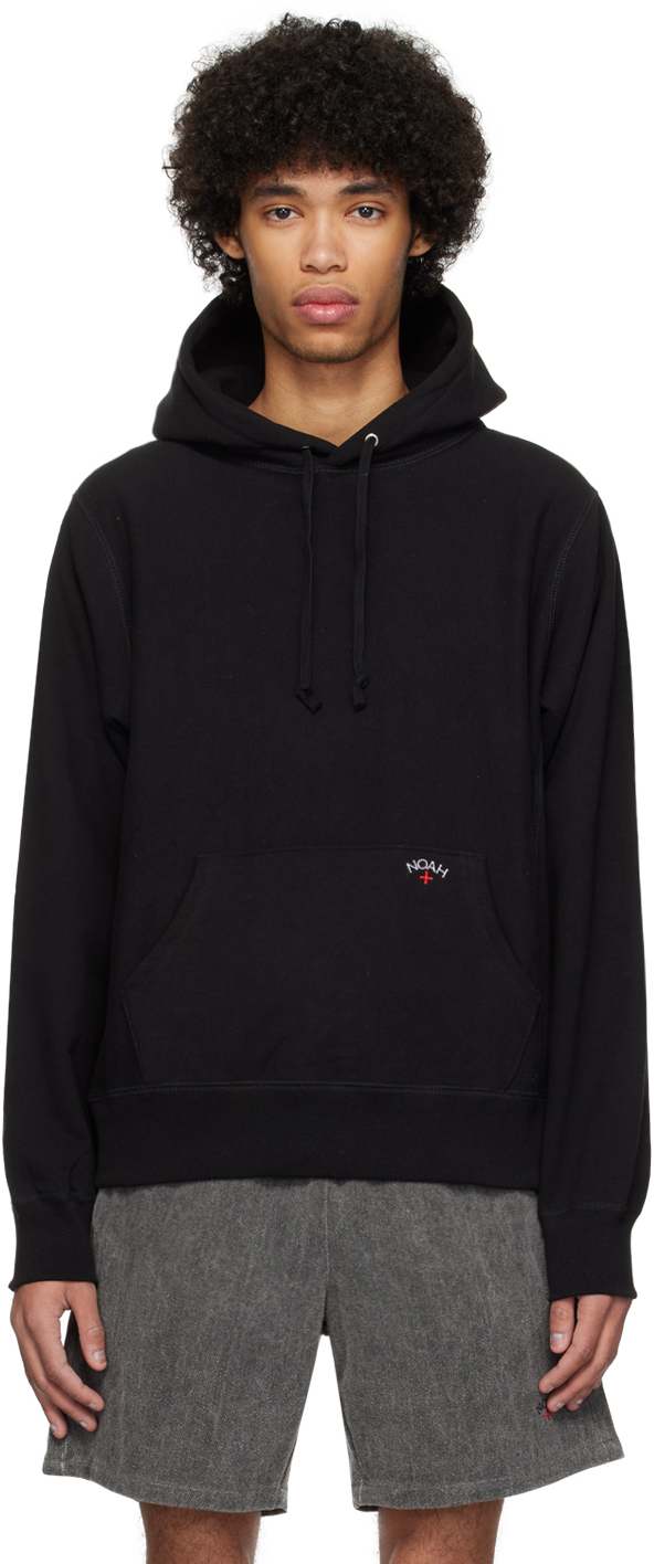 Noah: Black Core Classic Hoodie | SSENSE