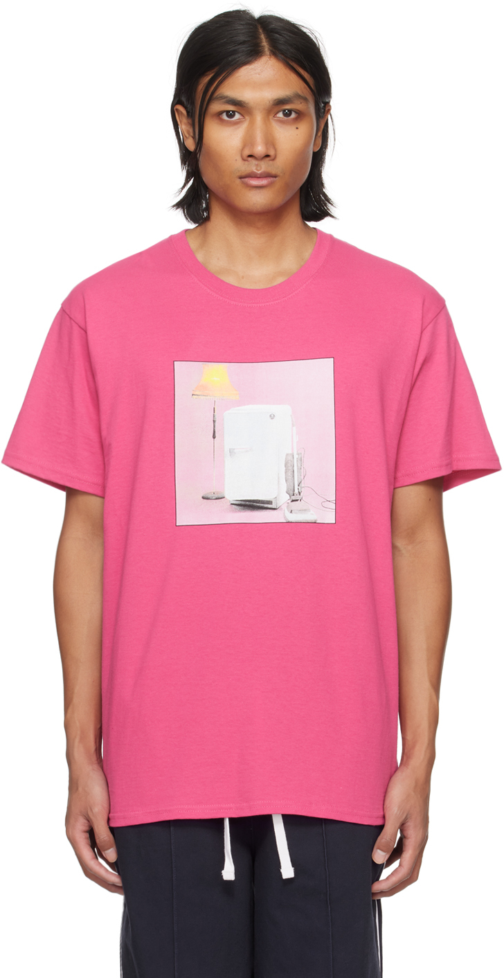 Pink The Cure Printed T-Shirt