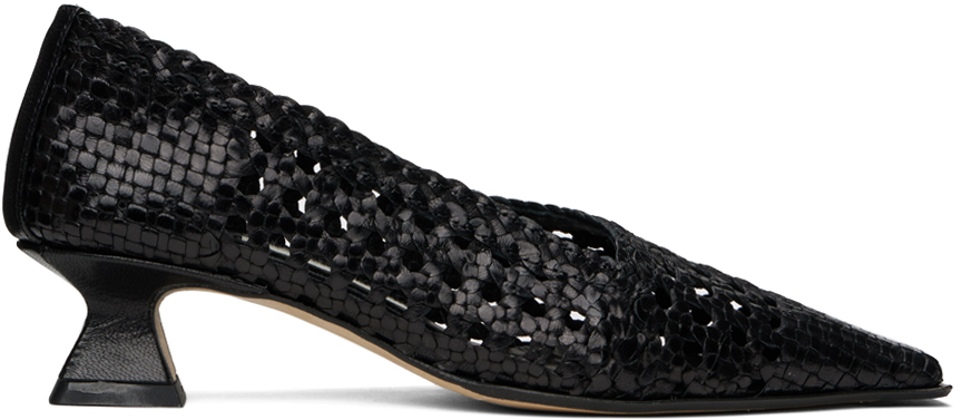 Black Gisla Courts Heels by Miista on Sale