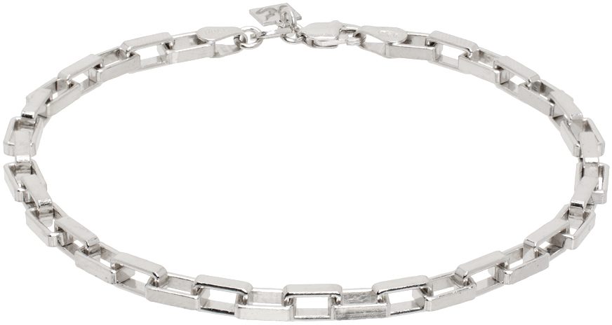 Veneda Carter Ssense Exclusive Silver Vc008 Thick Bracelet