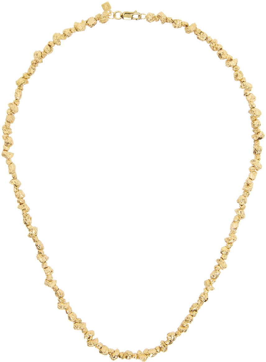 SSENSE Exclusive Gold VC005 Signature Chain Necklace