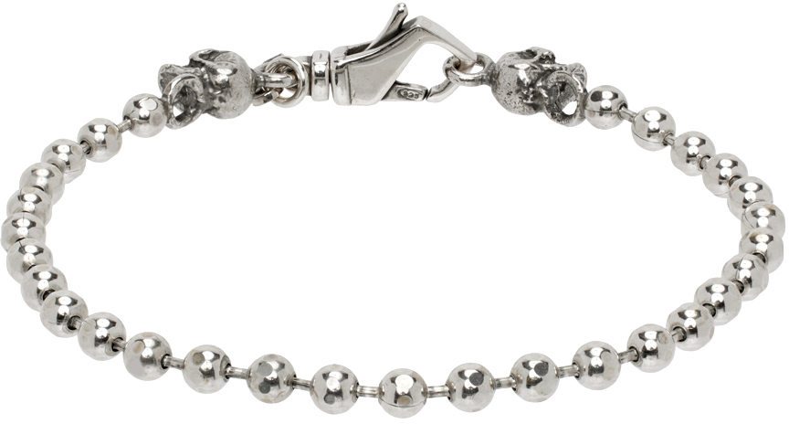 Silver Ball Chain Bracelet