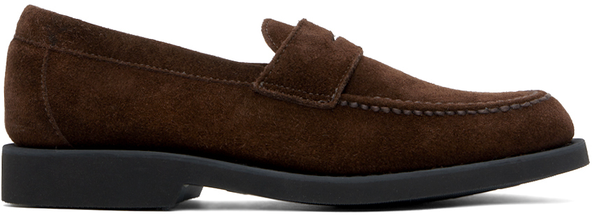 Brown Ryan Suede Polaris Loafers