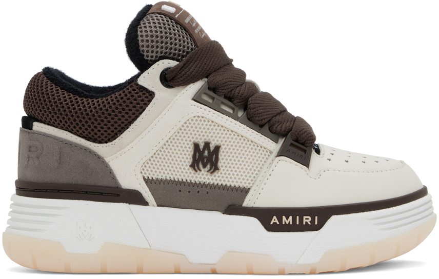 Shop Amiri Brown Ma-1 Sneakers