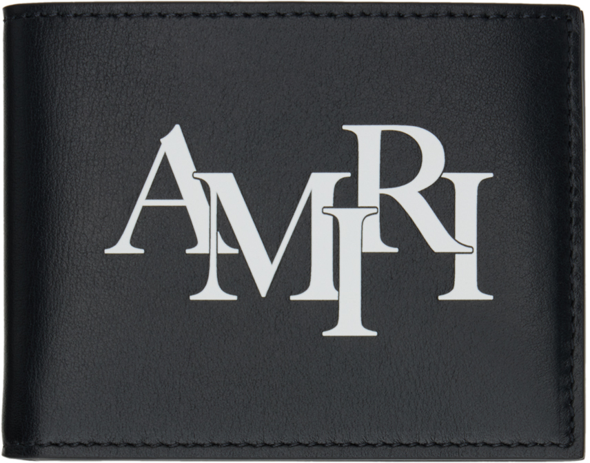AMIRI Black Staggered Wallet