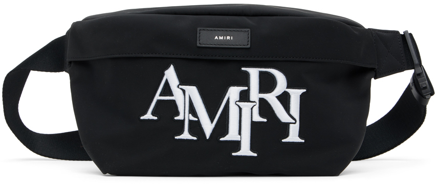 Black 'Amiri' Staggered Bum Bag