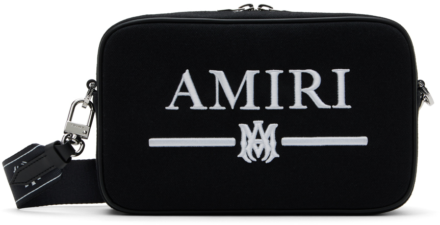 Amiri Black Ma Bar Camera Bag